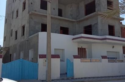 À Vendre – Immeuble en Cours de Construction à Chebba, Mahdia (3 Étages)