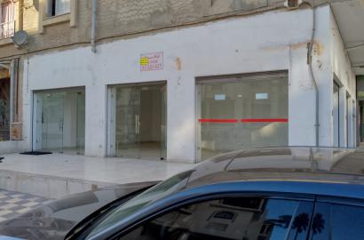 Deux locaux commerciaux à louer, situés au début de la rue El Mamoun, Hammam Sousse