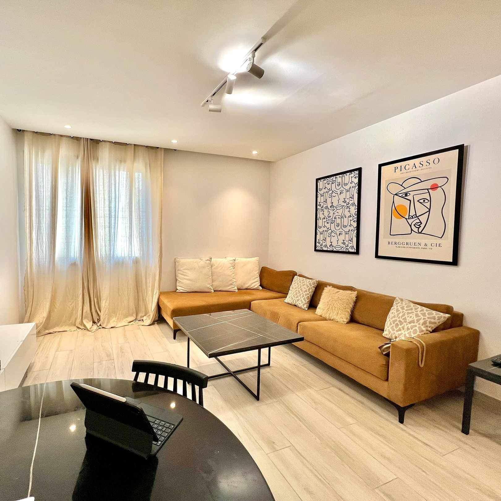Un magnifique appartement S+2 meublé dans une résidence calme et sécurisée à La Marsa
