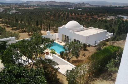 À Louer : Villa neuve meublée avec piscine à Sidi Hammed