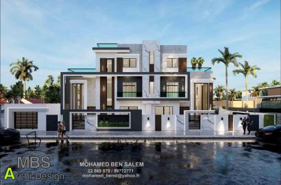 Une magnifique villa à vendre à Hammamet Sud, située entre Bouficha et Yasmine Hammamet